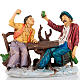 Nativity set accessory Drinkers with glass figurines s3