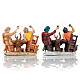 Nativity set accessory Drinkers with glass figurines s2
