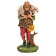 Nativity set accessory, Shepherd with sheep on his shoulder s1