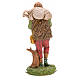 Nativity set accessory, Shepherd with sheep on his shoulder s2