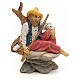 Nativity set accessory, Fisherman sitting figurine s1