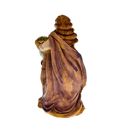 Nativity set accessory,Woman with flowers figurine 2