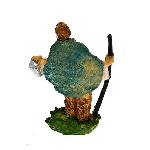 Nativity set accessory, Shepherd with lamp figurine 2