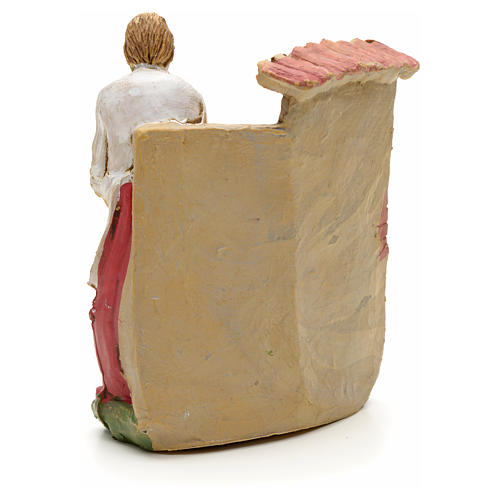 Nativity set accessory, Tinsmith with pans figurine 2