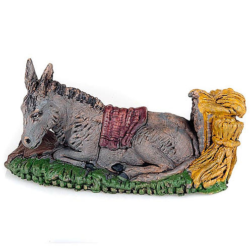 Nativity scene, donkey figurine 13cm 1