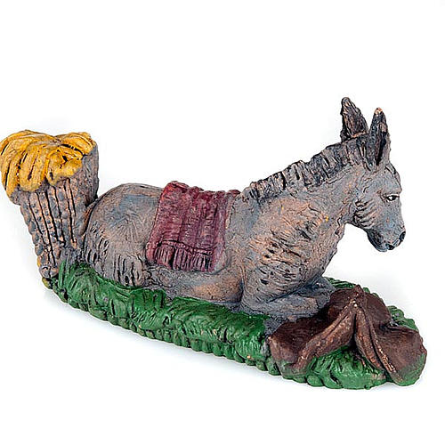 Nativity scene, donkey figurine 13cm 2