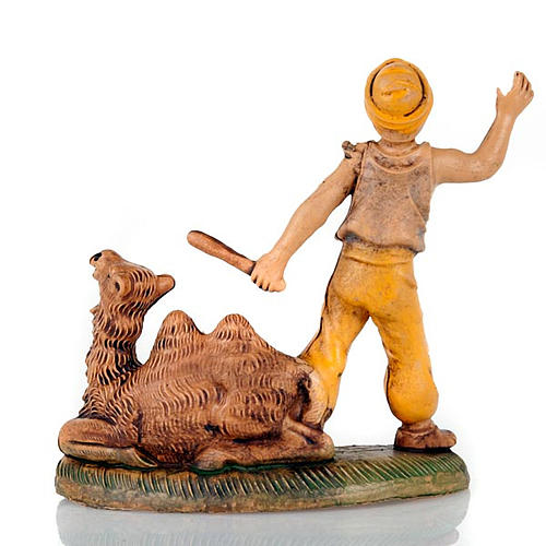 Cammelliere con cammello e bastone 8 cm 2