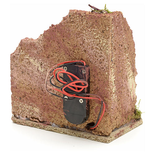 Ofen Krippe aus Holz Batterien 10 x 10 x 6 3