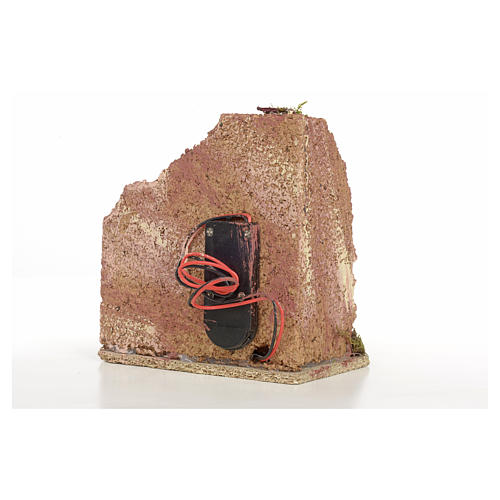 Ofen Krippe aus Holz Batterien 10 x 10 x 6 6