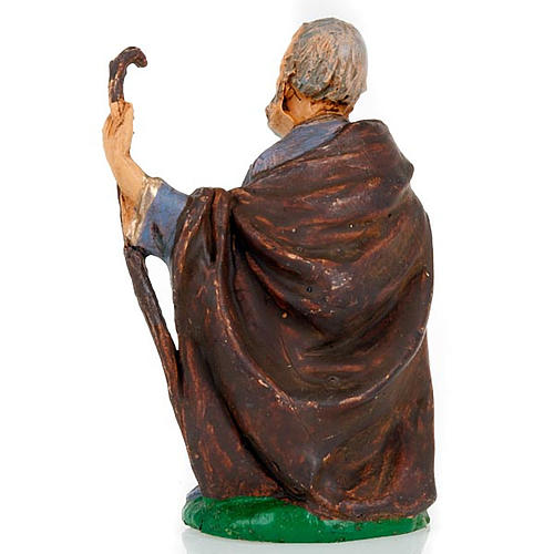 Saint Joseph à genoux avec bâton 10 cm 2
