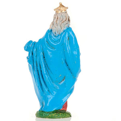 Nativity scene, white wise man figurine 10cm 2