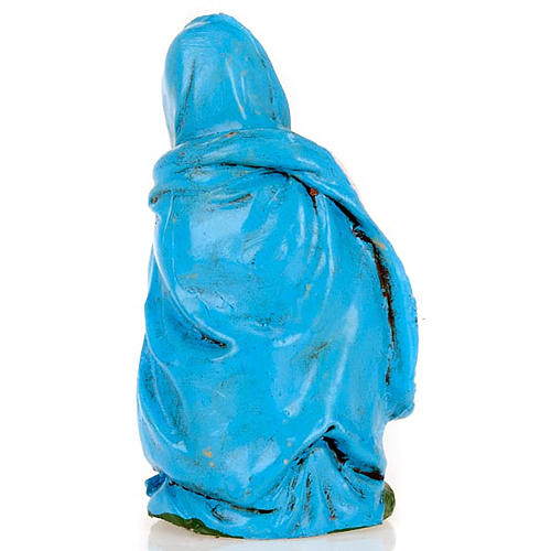 Nativity scene figurine, Mother Mary on her knees 10cm 2