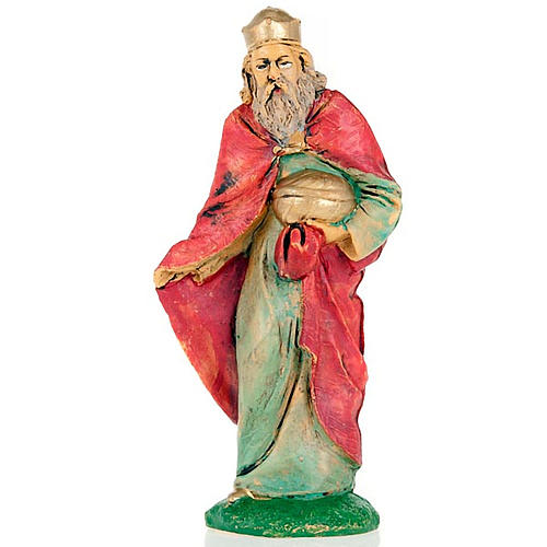 Nativity scene, White wise man figurine 13cm 1