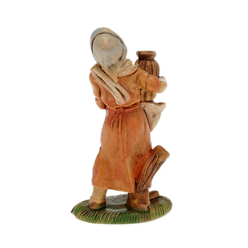 Nativity set accessory, 2-piece Young shepherdess figurines 2