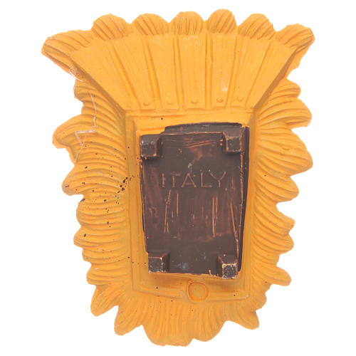 Bambinello resina per presepe 10 cm 2