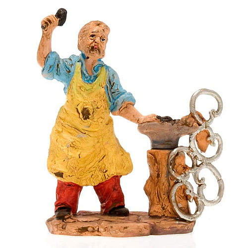 Nativity set accessory, Blacksmith figurine 13cm 3