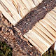 Huette Krippe Holz Kork Moos 35x20x24 s2