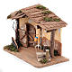 Nativity stable with plaster wall and tools s4