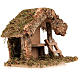 Nativity stable in wooden with stairs s3
