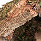 Cabaña belén madera corcho y escalera 24 x 16 x 21 cm. s5