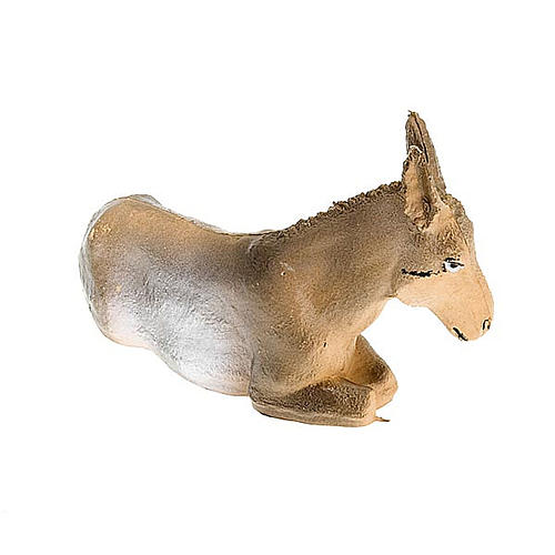 Nativity figurine, sitting donkey 13cm  2