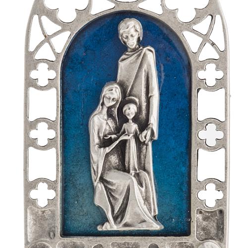 Sainte Famille petit carreau décoration gotique 5