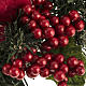 Weihnachtskranz mit Stern, Beeren und Zypresse s2