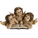 Tres angelitos con libro decoración de navidad s1
