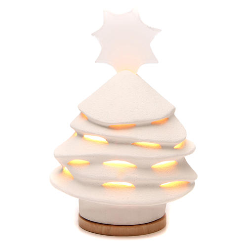 Christmas tree made of ceramics from Centro Ave, 38cm Illuminated 1