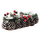 Christmas table centrepiece, candle holder for 4 candles s1