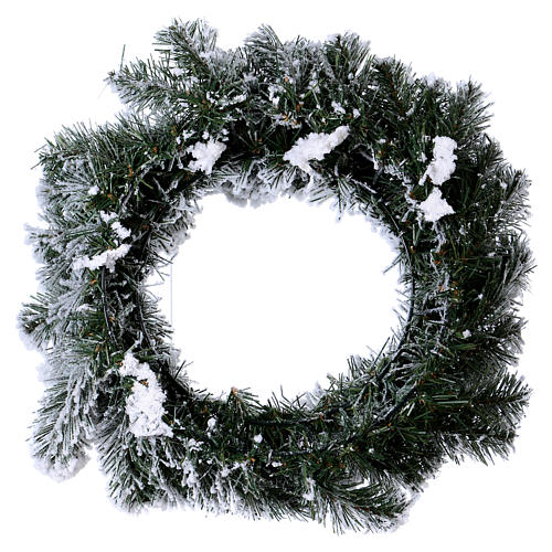 Snowed Christmas wreath, diameter 50 cm 4