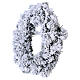 Snowed Christmas wreath, diameter 50 cm s3
