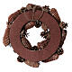 Corona Avvento Ghirlanda pigne nocciole diam. 33 cm s4