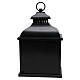 Lantern-shaped LED wood stove 20x25x15 cm s5