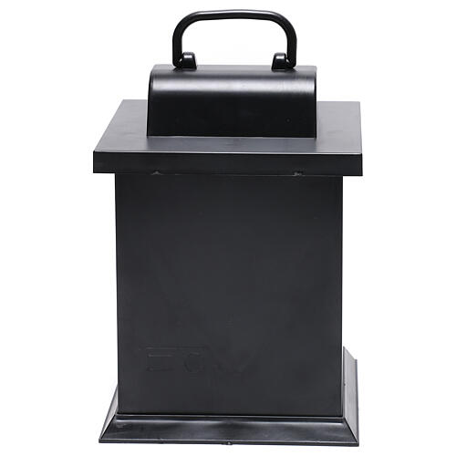 LED lantern with flame effect 25x15x15 cm 4