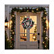 Ghirlanda Natale rami a triangolo 32 cm s2