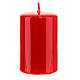 Adventskranz-Komplettset: Kranz aus Zapfen + goldene Adventskranzkerzenstecker + 4 rote Kerzen s6