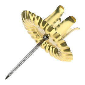 Porte-bougies Avent 4 pcs forme florale 5 cm s3