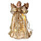 Engel mit goldenem Kleid und LEDs, 30 s1
