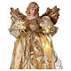 Engel mit goldenem Kleid und LEDs, 30 s2