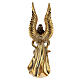 Christmas angel figurine long golden wings 32 cm s5