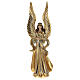 Christmas angel statue long golden wings 32 cm s1