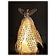 Angel tree topper in resin 27 cm illuminated with LED s2