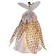 Christmas tree angel topper resin 27 cm with LED s5