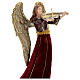Christmas angel with violin figurine 33 cm s2