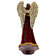 Christmas angel with violin figurine 33 cm s5