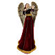 Christmas angel figurine 33 cm with violin s1