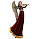 Christmas angel figurine 33 cm with violin s4