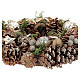 Couronne Noël Avent or 30 cm s4