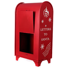 Boîte aux lettres de Noël rouge 60x35x20 cm